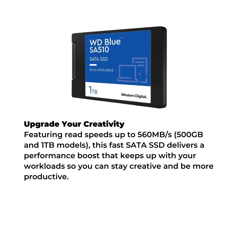 WD Blue SA510 2.5" SATA SSD